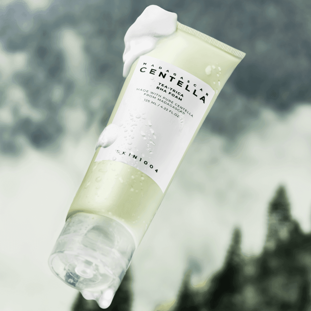 ​غسول سكين 1004 مدغشقر سنتيلا (Skin1004  Tea-Trica) المنظف للبشرة المعرضة للحبوب - 125 ملم