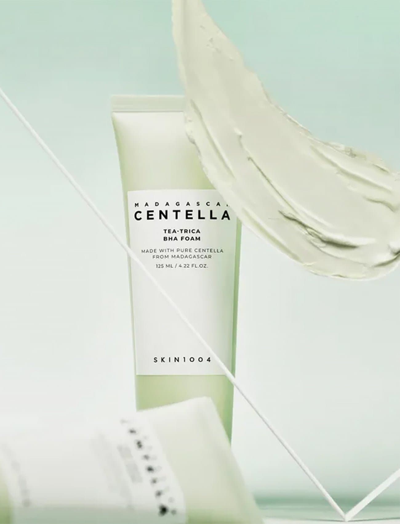 ​غسول سكين 1004 مدغشقر سنتيلا (Skin1004  Tea-Trica) المنظف للبشرة المعرضة للحبوب - 125 ملم