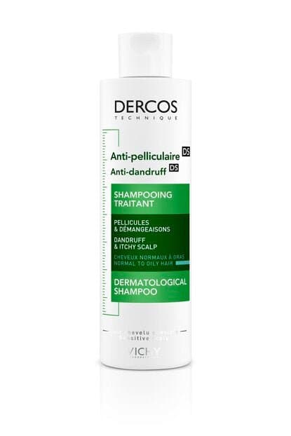 شامبو فيشي Vichy Dercos ديركوس الاخضر ضد القشرة للشعر الجاف