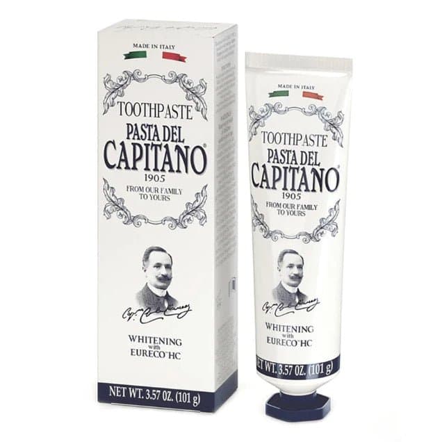 معجون أسنان باستا ديل كابيتانو Capitano  لتبييض الأسنان وإزالة البقع - 75 ملم