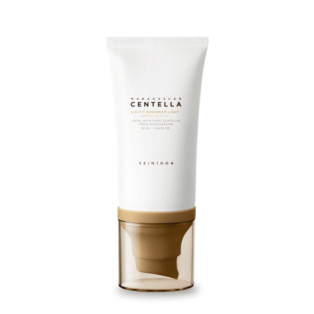 واقي شمس فيزيائي  سينتيلا الخفيف للبشرة الحساسة والدهنية - SKIN1004 Air-Fit Suncream Light