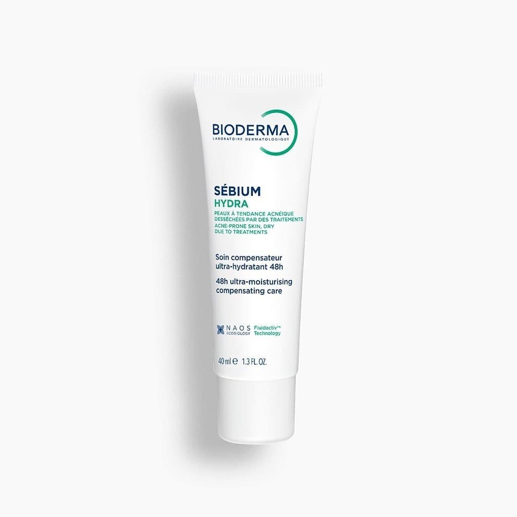 كريم بيوديرما Bioderma سيبيوم هيدرا المرطب للبشرة المعرضة لحب الشباب والجافة - 40 مل