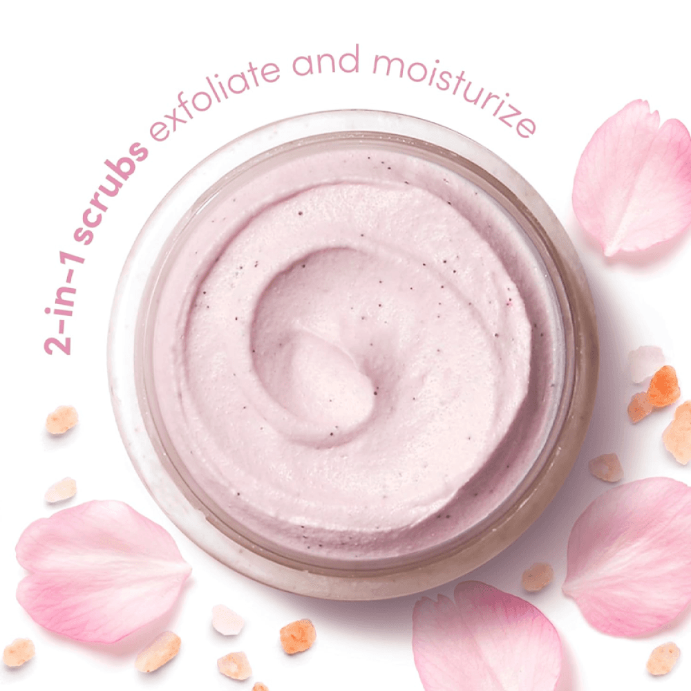 دوف Dove Body Scrub - مقشر ومجدد ملمس الجسم بملح الهيمالايا وزيت الورد - 425 جم