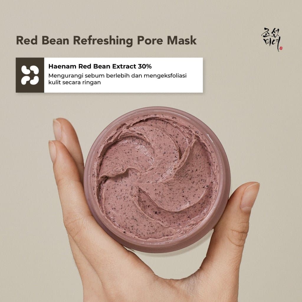 Beauty of Joseon Red Bean Refreshing Pore Mask |
ماسك للمسام بالفاصوليا الحمراء من بيوتي او جوسيون