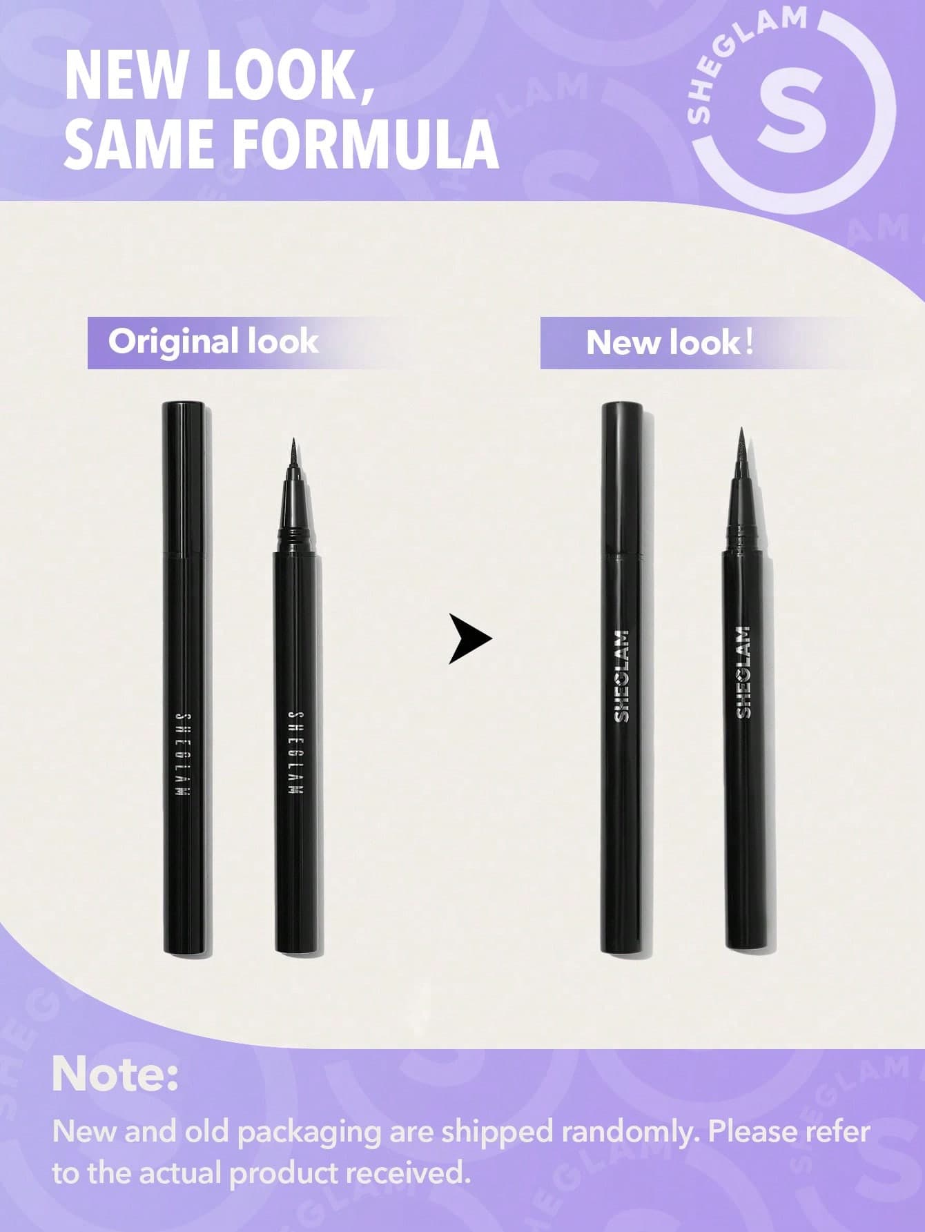 Pro Precision Waterproof Liquid Eyeliner - Black Sheglam | شيكلام ايلاينر اسود