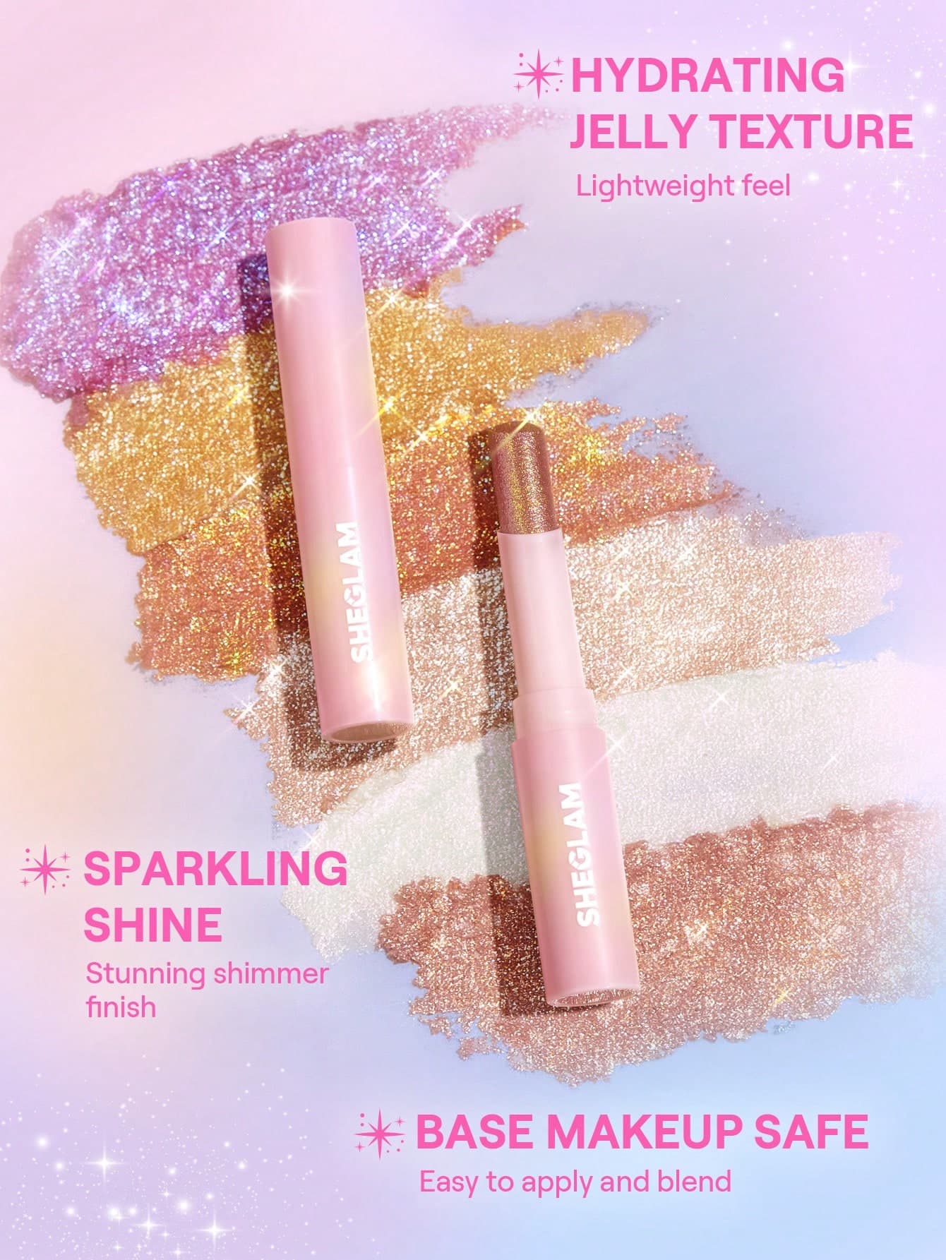 SHEGLAM Crystal Jelly Glaze Stick / شيكلام قلم جلي