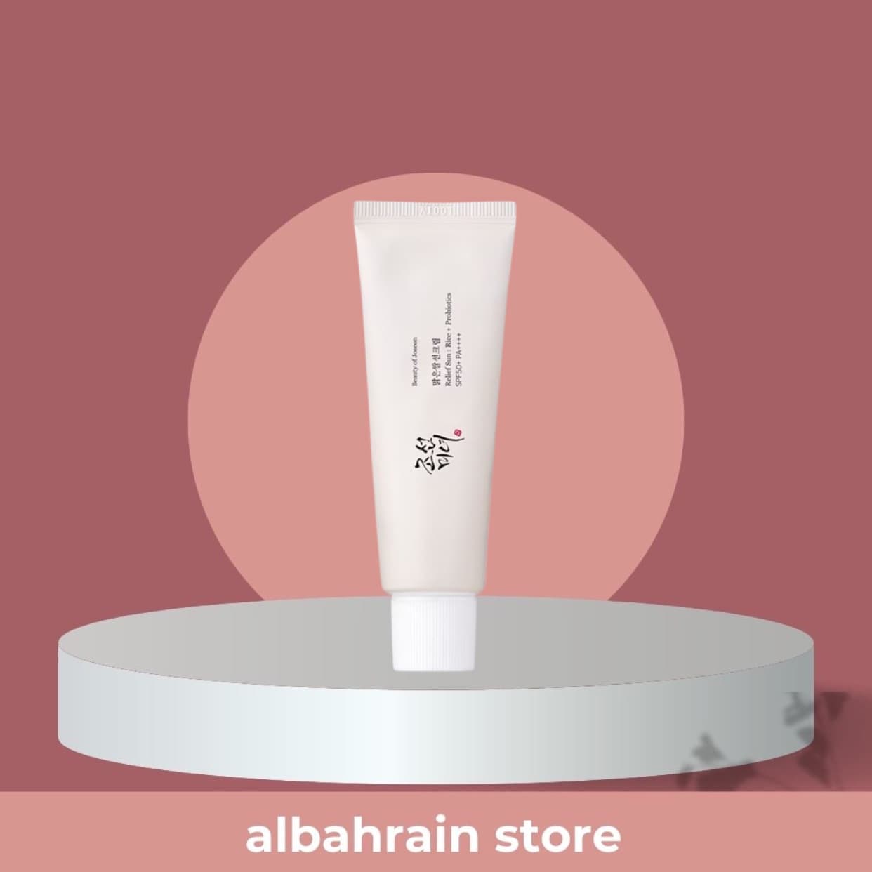 Beauty of Joseon Relief Sun: Rice + Probiotics (SPF50+ PA++++) - 50ml |
بيوتي اوف جيسون واقي شمس بالأرز والبروبيوتيك - ريليف صن - 50 مل