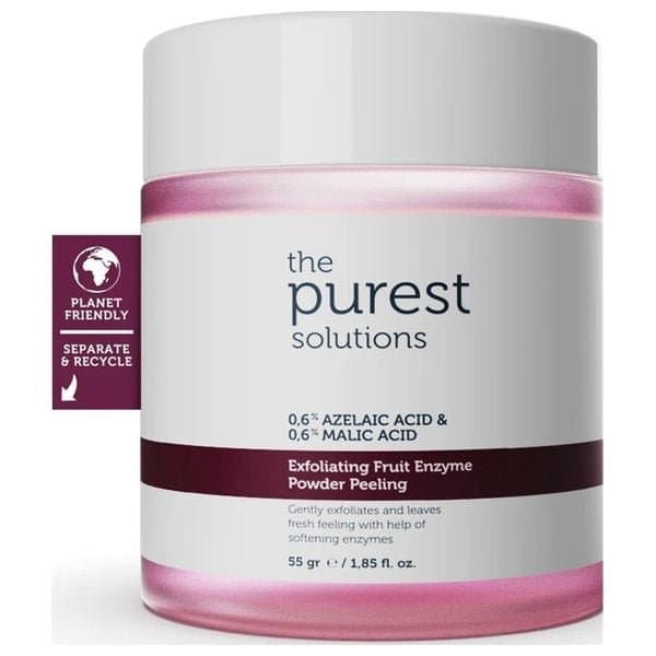 The Purest Solutions Exfoliating Fruit Enzyme Powder Peeling - 55g | ذا بيورست مقشر أحماض الفواكه - 55 غرام