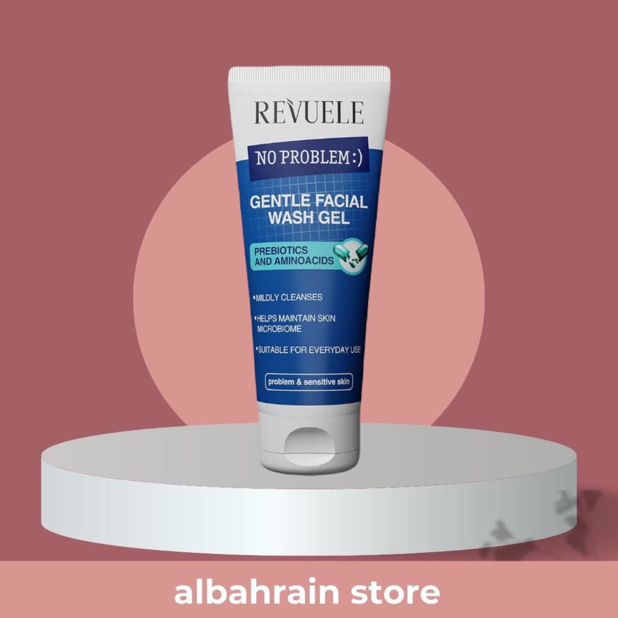 REVUELE PREBIOTIC AND AMINOACIDES GENTLE FACIAL WASH GEL | غسول ريفيولي للبشرة الحساسة