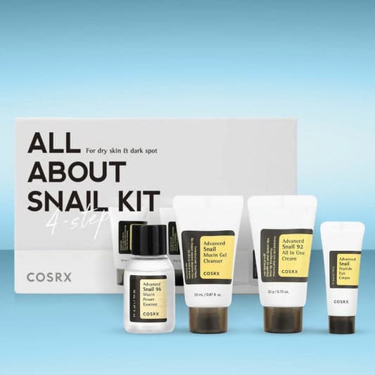 COSRX All About Snail Kit | كوزركس مجموعة الحلزون المني