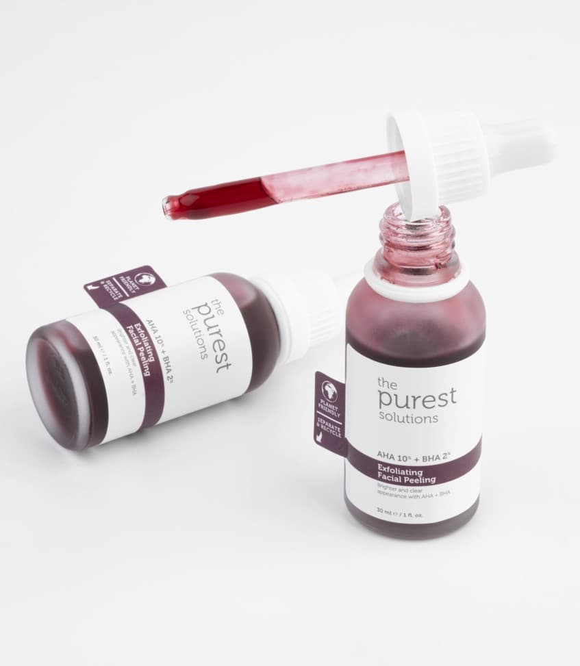 The Purest Solutions Exfoliating Facial Peeling - 30ml | مقشر الأحماض من ذا بيروست سلوشن