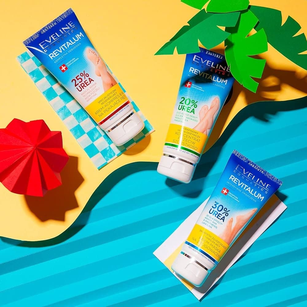 Eveline foot cream 30% urea | كريم قدم باليوريا نسبة ٣٠ من ايفيلاين