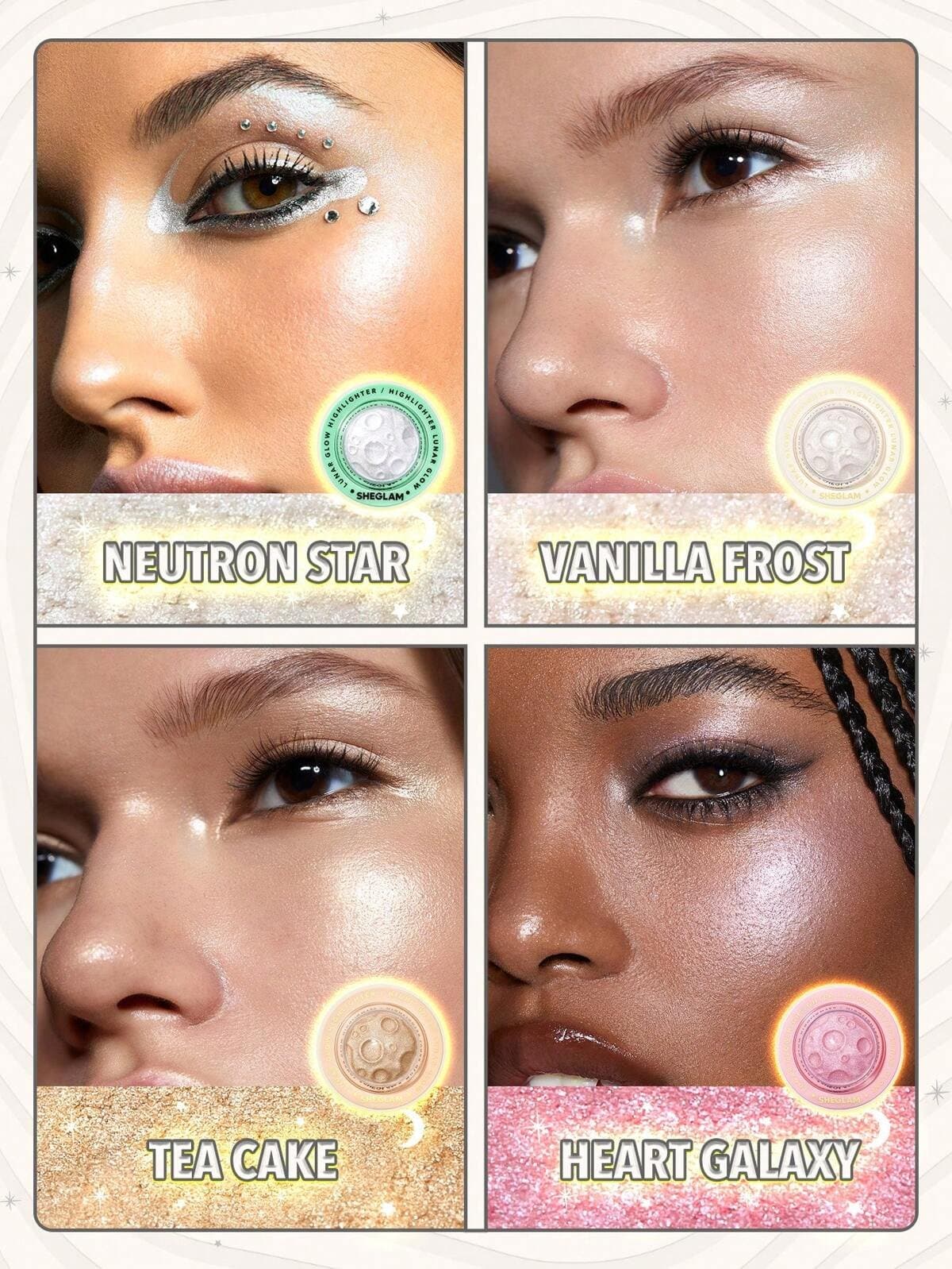 sheglam lunar glow highlighter | هايلايتر قمري