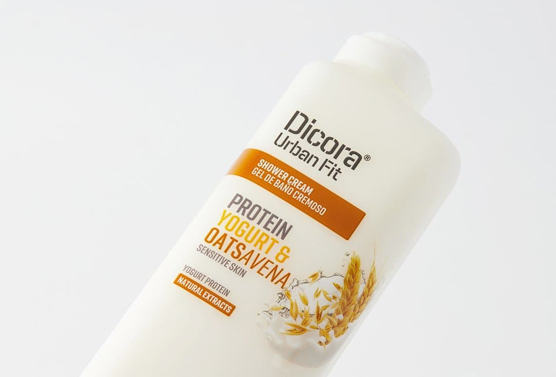 Dicora Urban Fit Yogurt & Oat Avena Shower Gel | شور جل من ديكورا باللبن و الشعير 400ml