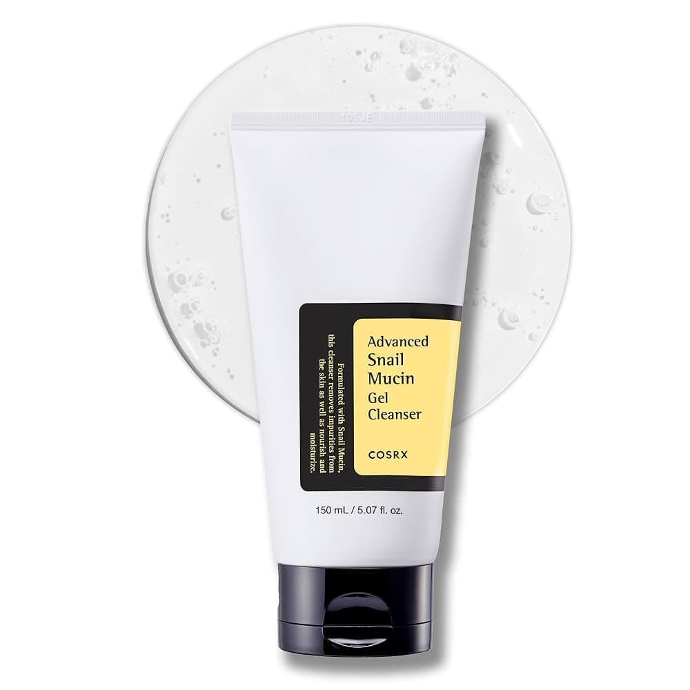 COSRX Snail Mucin Gel Cleanser |
غسول جل بالحلزون من كوزركس