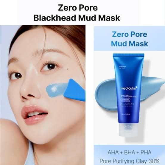 Medicube Zero Pore Blackhead Mask | ماسك الوجه الازرق للتنظيف بعمق من مدكيوب