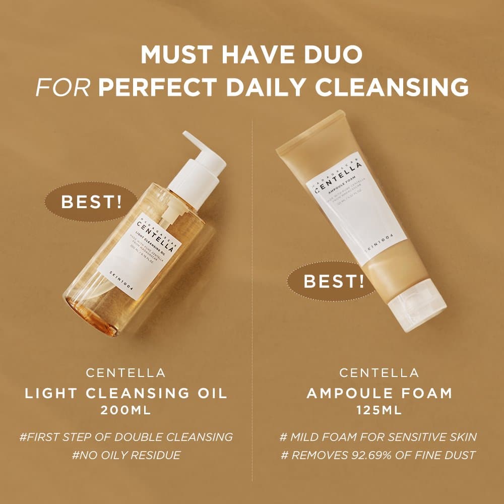 SKIN1004 Madagascar Centella Double Cleansing Duo | الغسول المزدوج من سنتلا