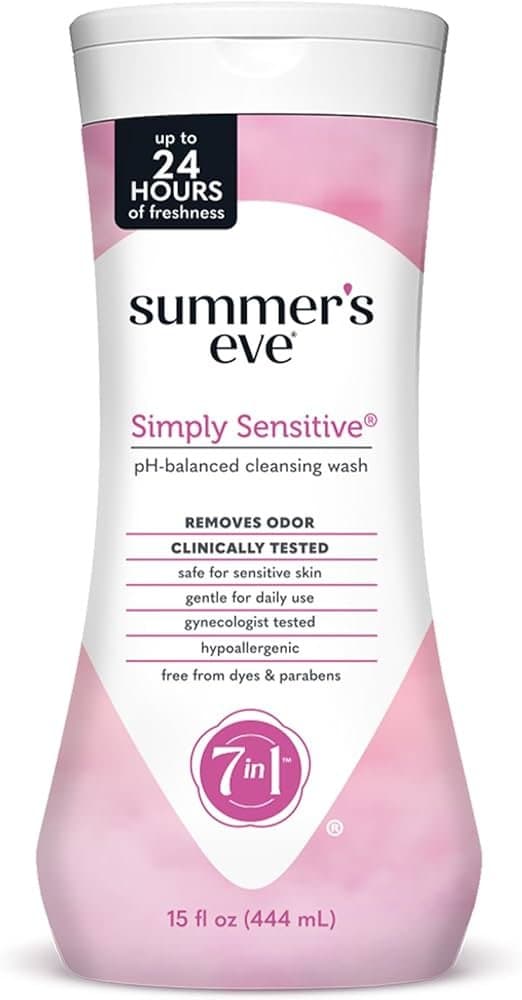 Summer's Eve Simply Sensitive wash | غسول المناطق الحساسة