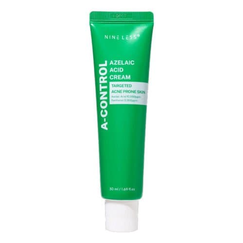 Nine Less A-Control Azelaic Acid Cream (50ml) - Targeted Acne & Redness Care |
ناين ليس كريم إيه-كنترول بحمض الأزيليك - لعلاج حب الشباب وتصفية البشرة - 50 مل